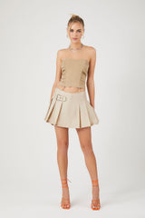 Toggle Drawstring Tube Top