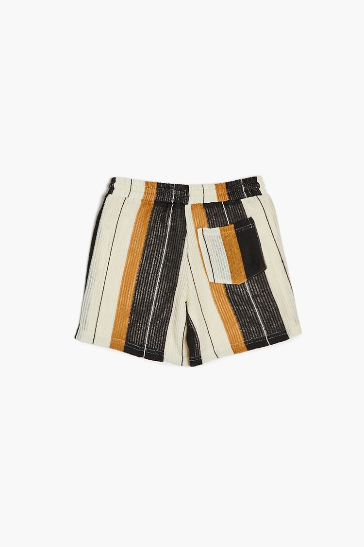 Kids Striped Drawstring Shorts (Girls + Boys)