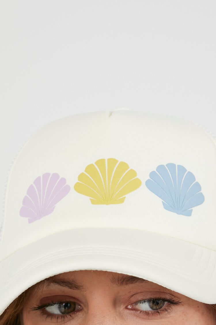 Seashell Graphic Trucker Hat