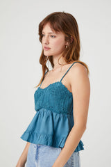 Crochet Flounce Cami