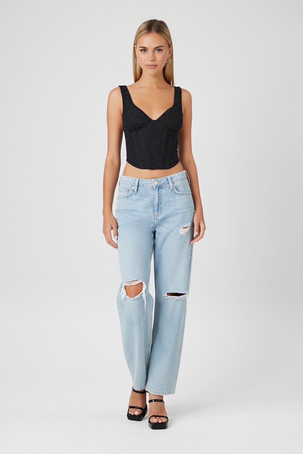 Lace Crop Top