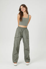 Cotton Cropped Tank Top