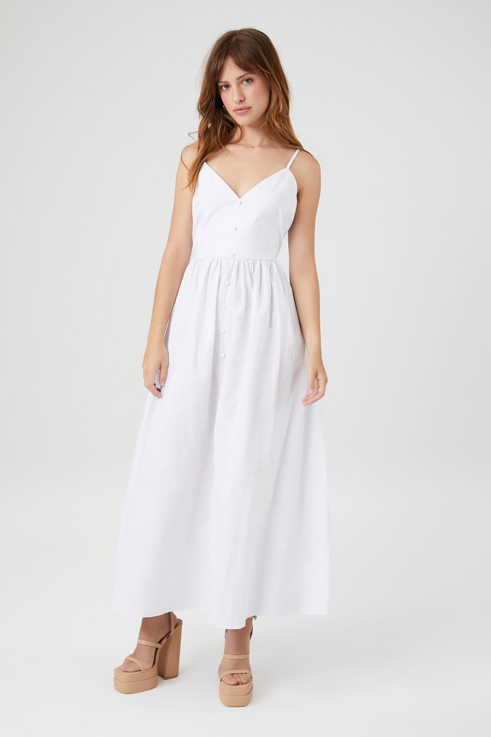 V-Neck Cami Maxi Dress