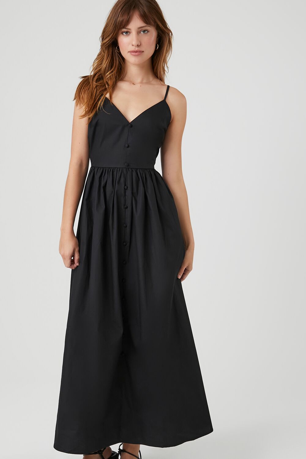 V-Neck Cami Maxi Dress