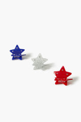Star Mini Claw Hair Clip Set