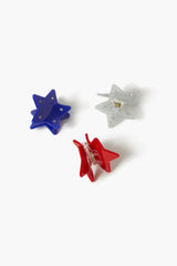 Star Mini Claw Hair Clip Set