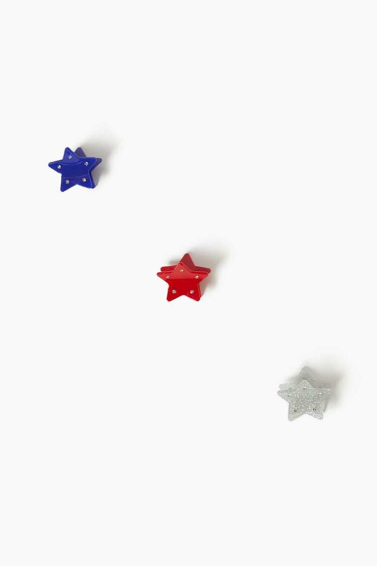 Star Mini Claw Hair Clip Set