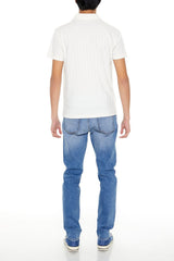 Stretch-Denim Slim-Fit Jeans