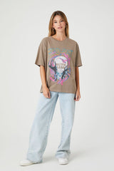 Broken Heart Oversized Graphic Tee