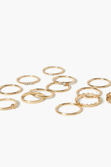 Rhinestone Ring Set