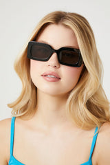 Rectangular Frame Sunglasses