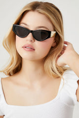 Cat-Eye Frame Sunglasses
