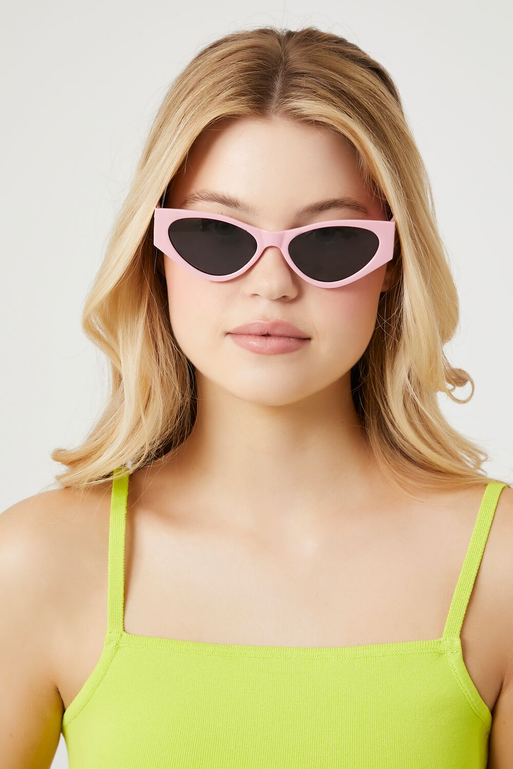 Cat-Eye Frame Sunglasses