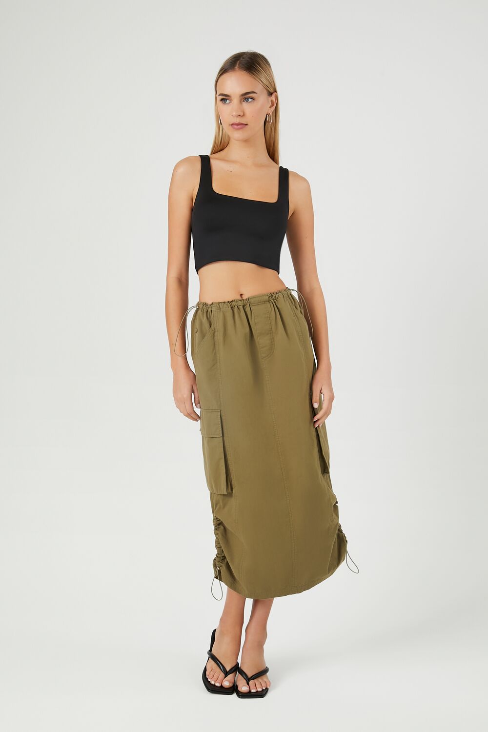 Contour Sculpt Cropped Tank Top