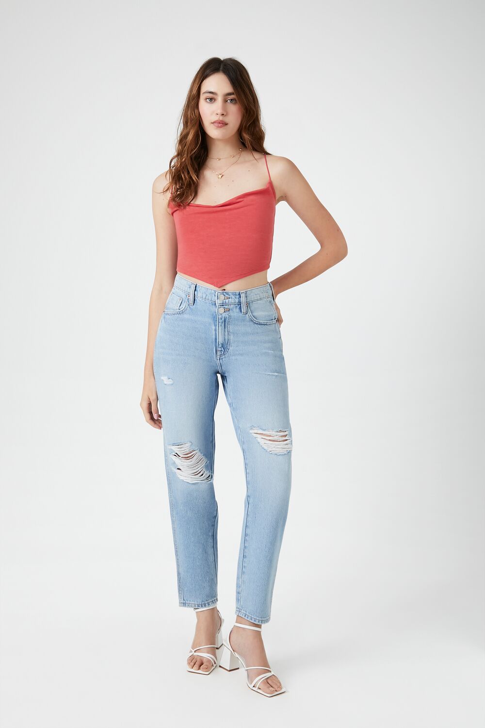 Cropped Cowl Cami