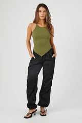 Strappy Lace-Up Halter Top
