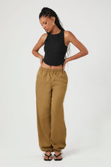Sweater-Knit Cropped Tank Top