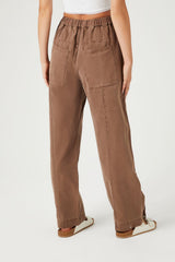 Straight-Leg Cotton Pants