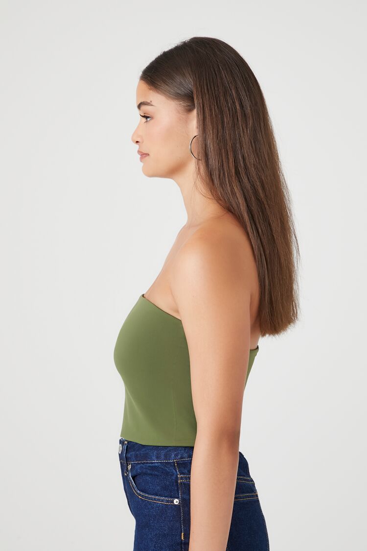 Contour Sculpt Cropped Tube Top