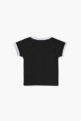 Girls Raglan Ringer Tee (Kids)