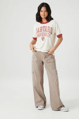 Harvard University Graphic Ringer Tee