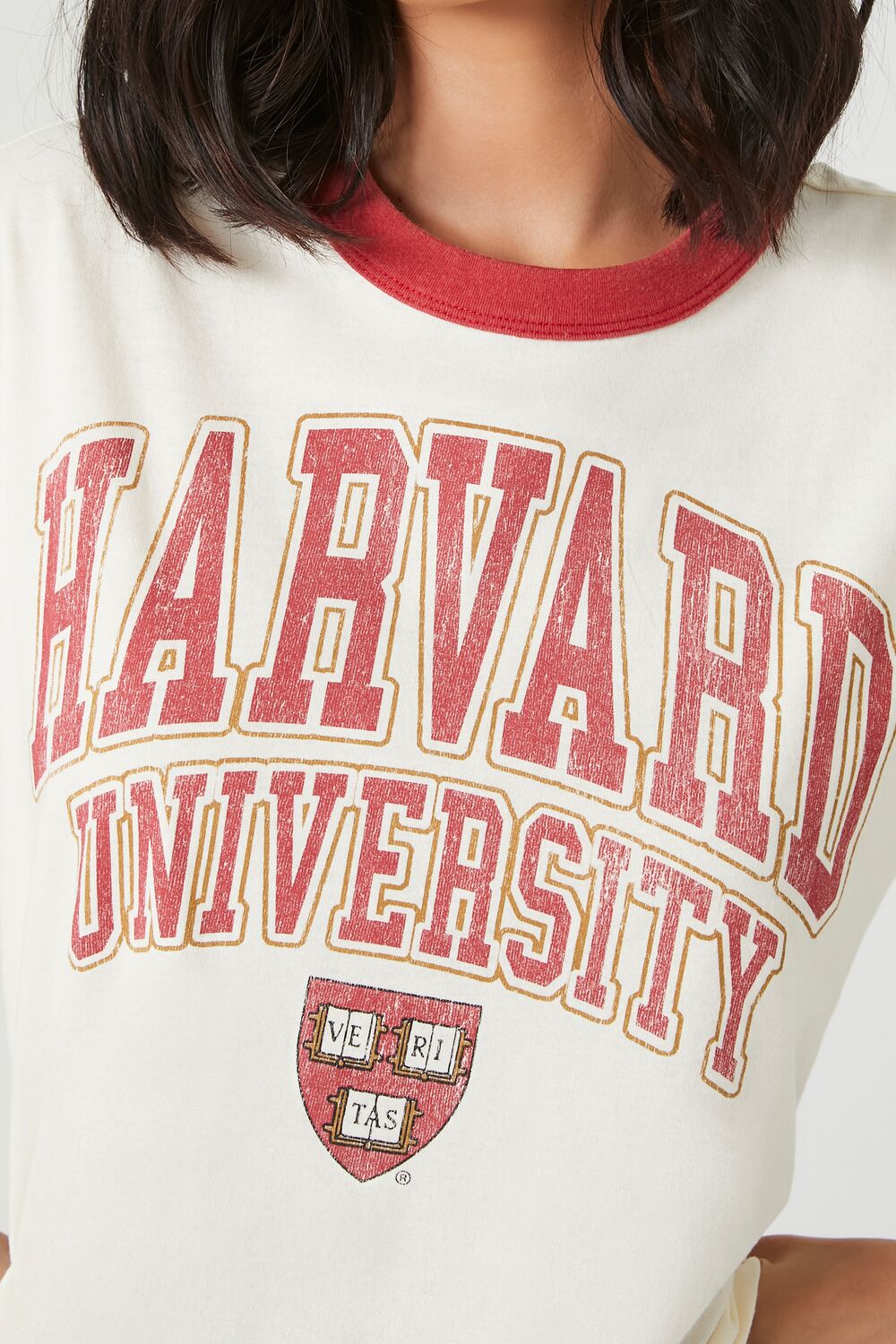 Harvard University Graphic Ringer Tee