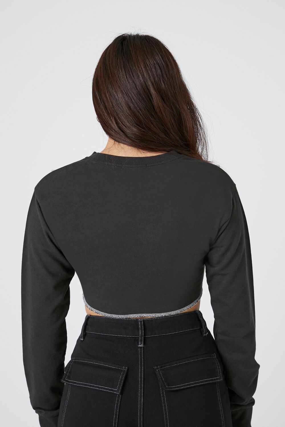 Cropped Los Angeles College Pullover