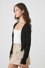 Cropped Cardigan Sweater