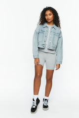Cropped Denim Jacket