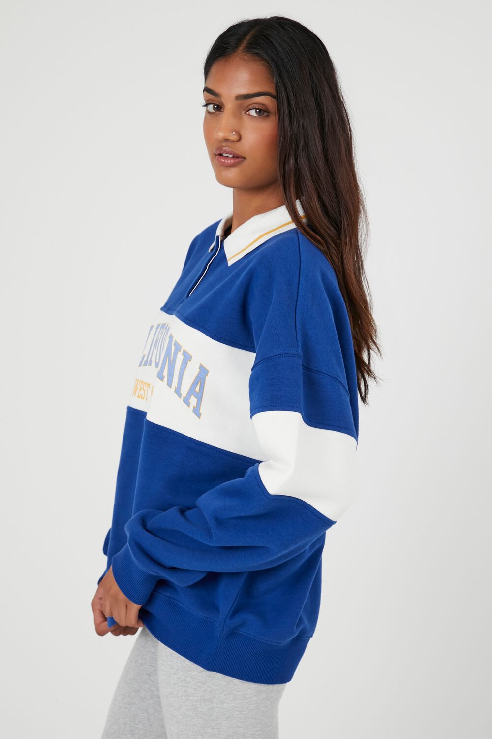 California Graphic Rugby Pullover