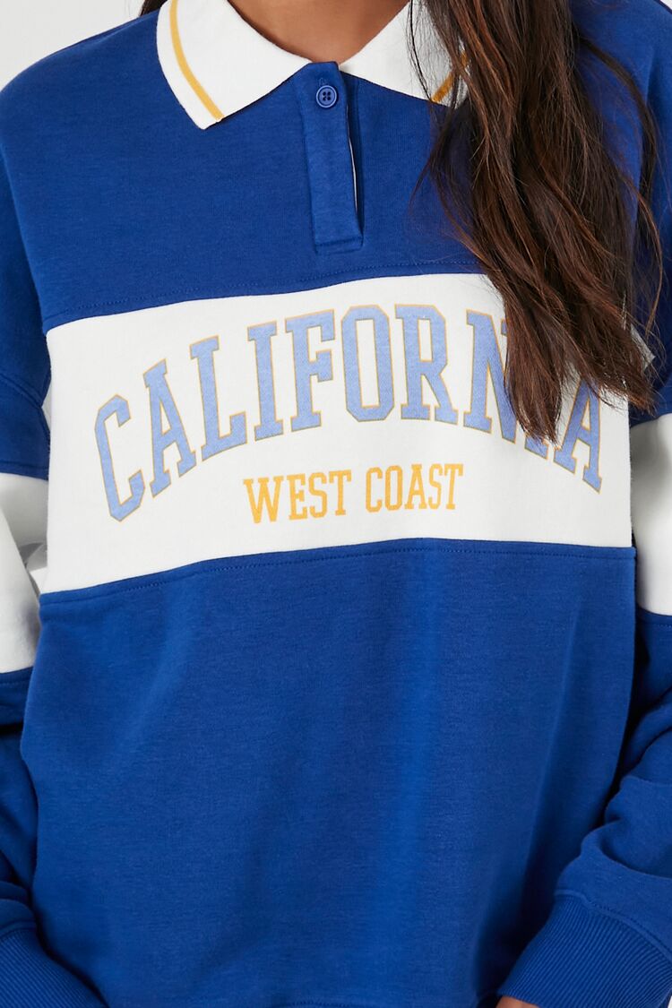 California Graphic Rugby Pullover
