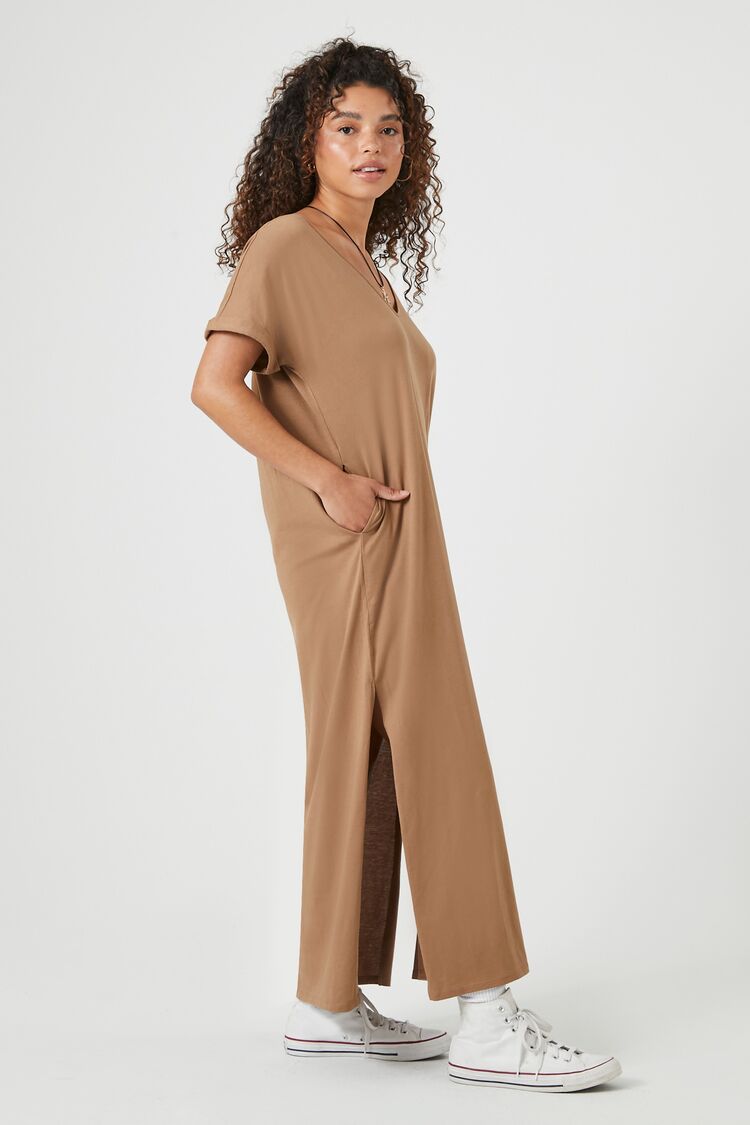 Side-Slit Maxi Dress