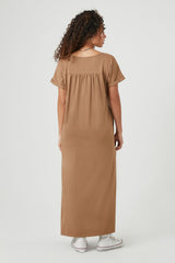 Side-Slit Maxi Dress