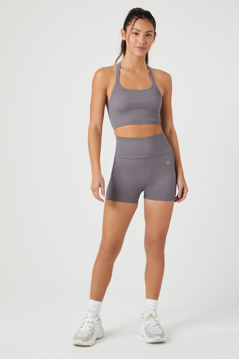 Strappy Seamless Sports Bra