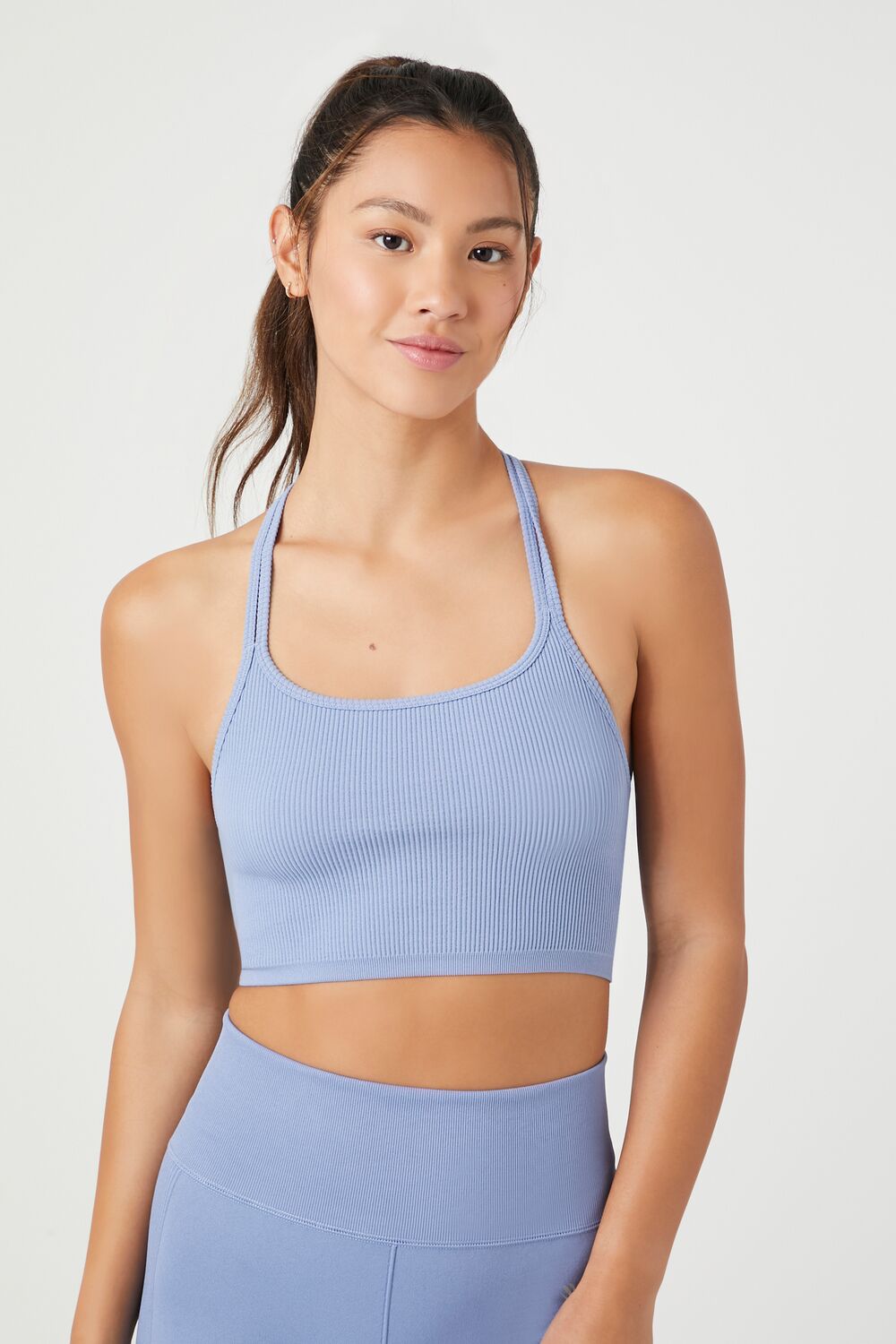 Strappy Seamless Sports Bra