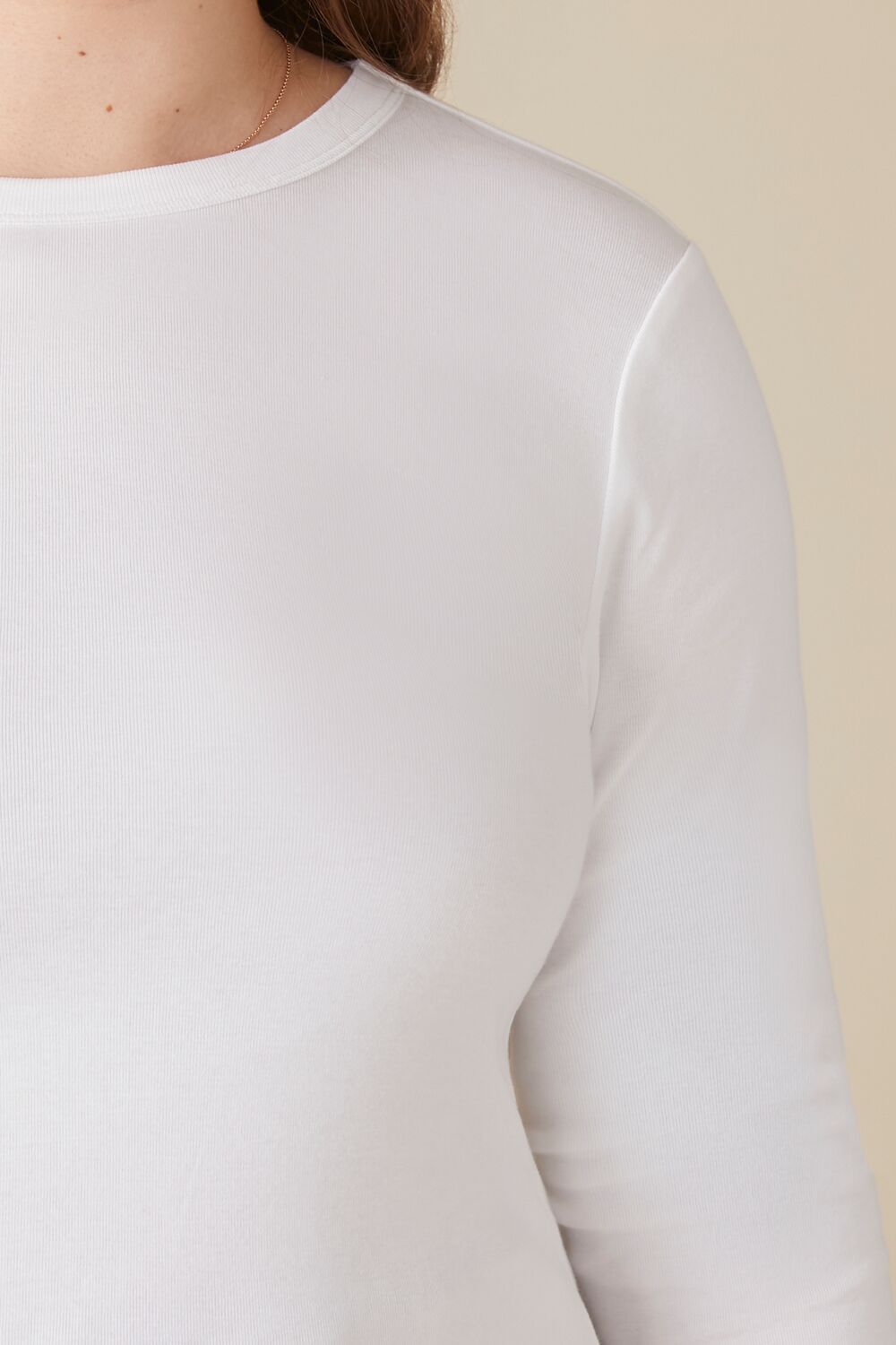 Plus Size Long-Sleeve Uniform Top