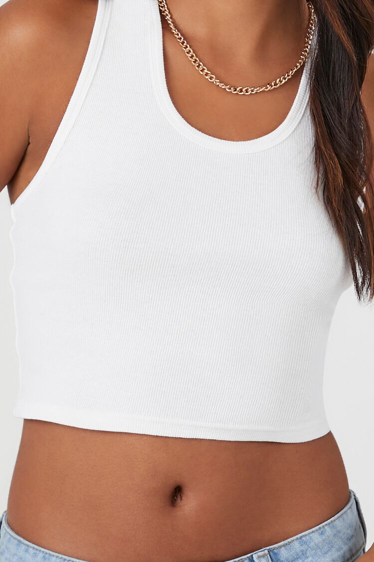 Crisscross Cropped Tank Top