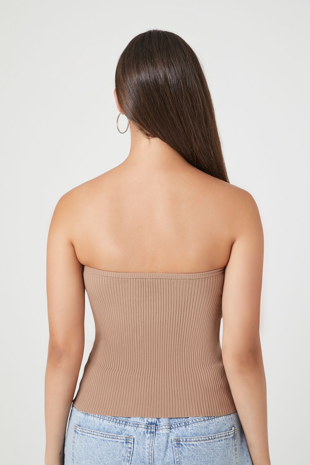 Sweater-Knit Tube Top