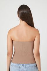 Sweater-Knit Tube Top