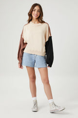 Colorblock Slouchy Sweater