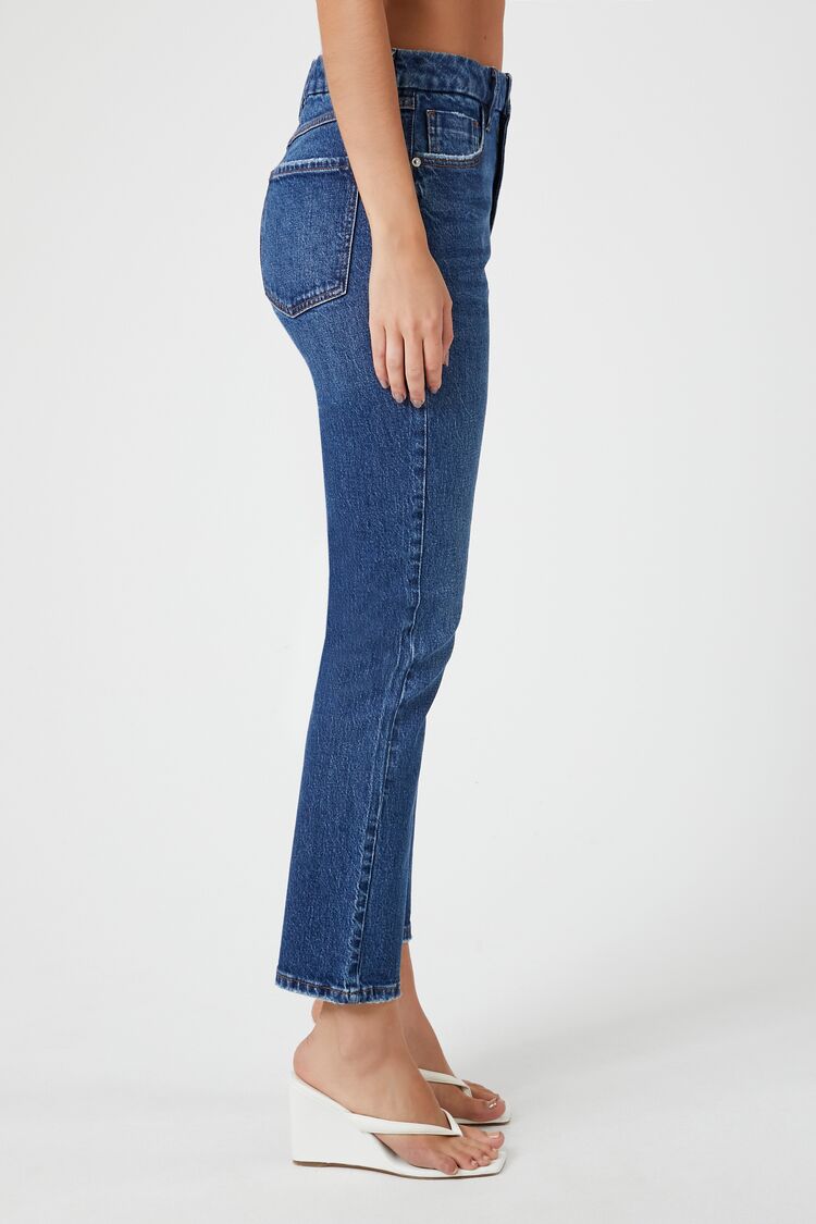 Curvy High-Rise Straight Jeans