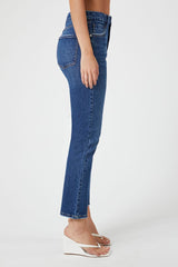 Curvy High-Rise Straight Jeans