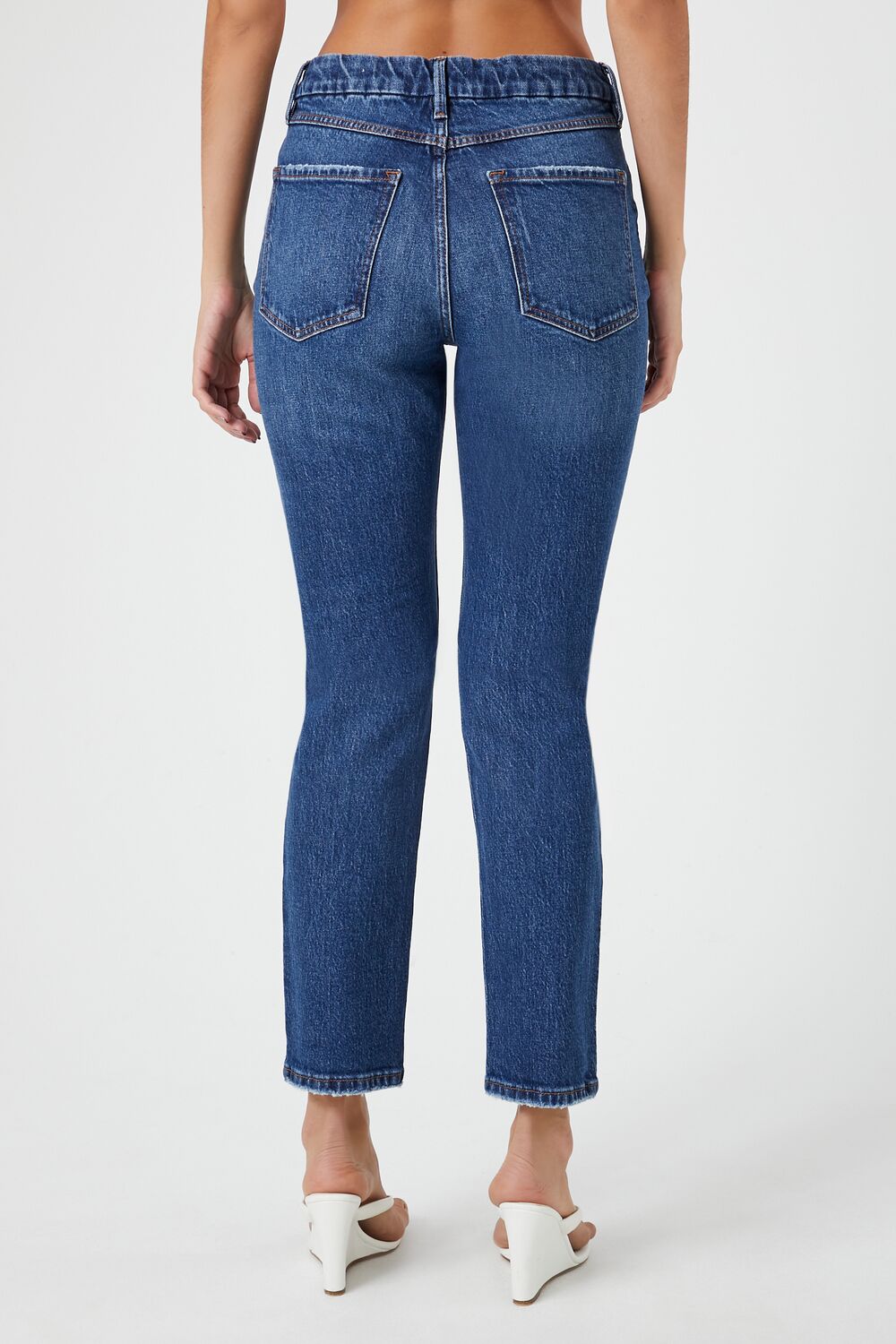 Curvy High-Rise Straight Jeans