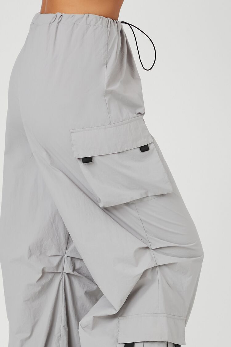 Toggle Drawstring Cargo Joggers