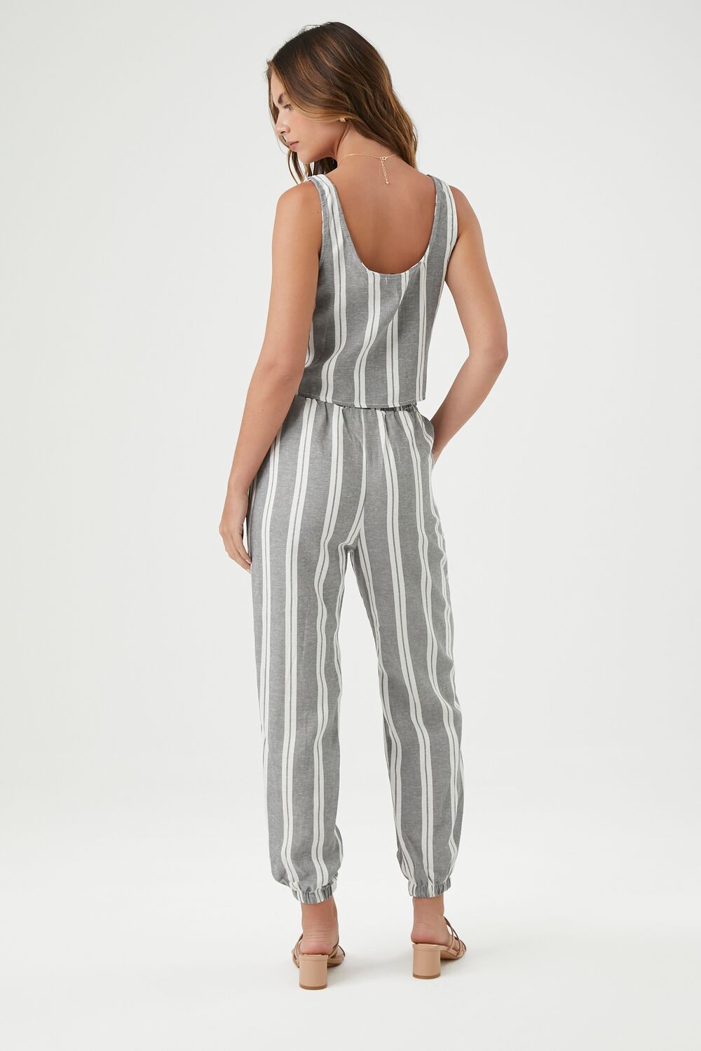 Striped Tank Top & Pants Set