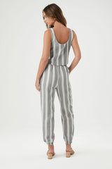 Striped Tank Top & Pants Set