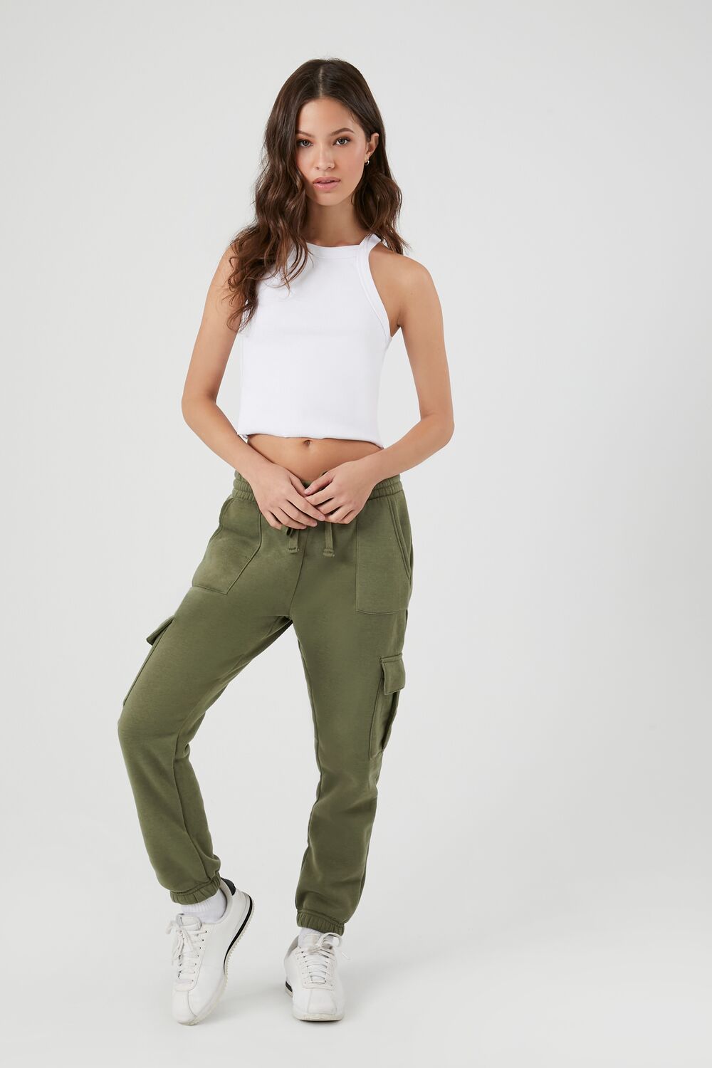 Drawstring Cargo Joggers