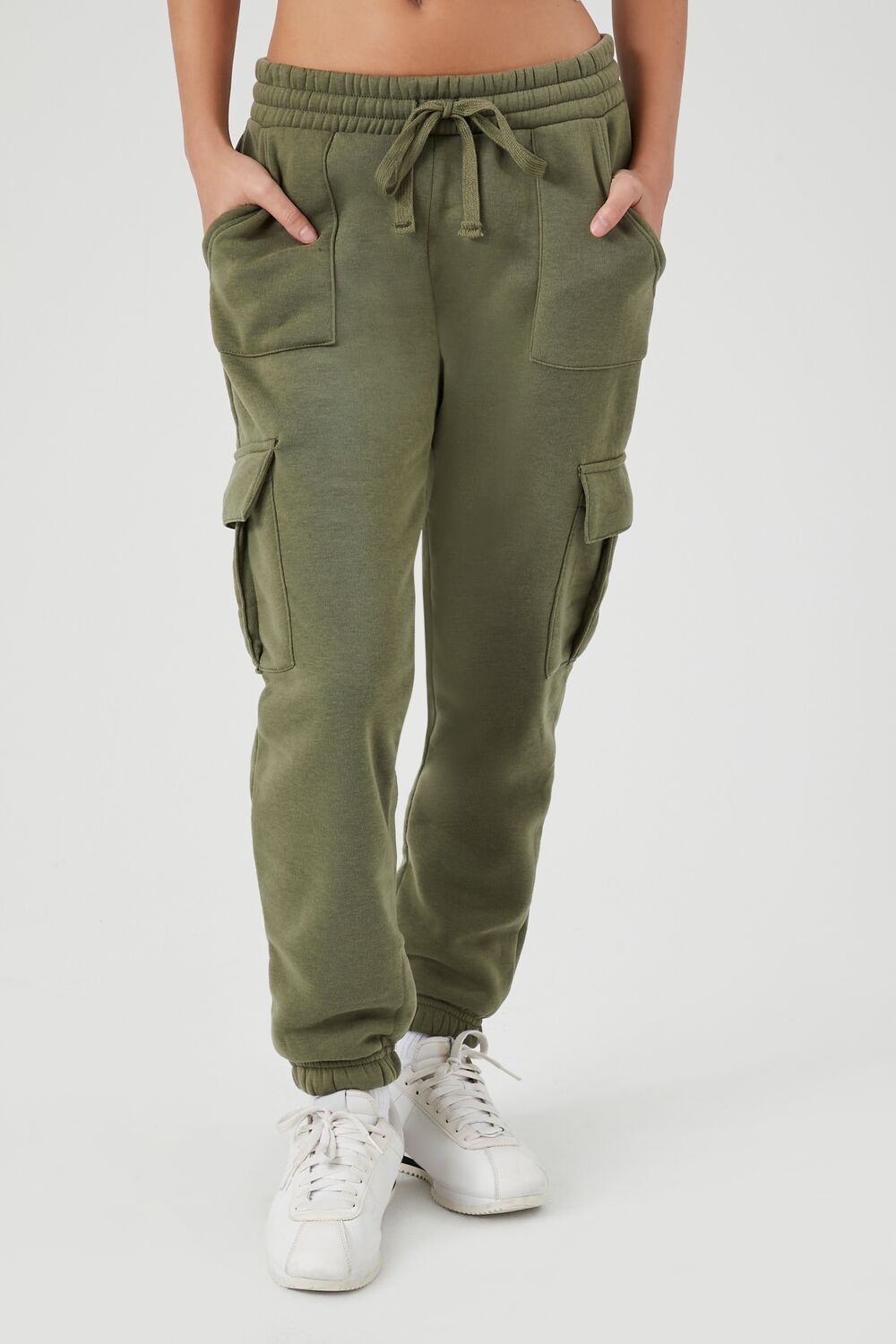 Drawstring Cargo Joggers
