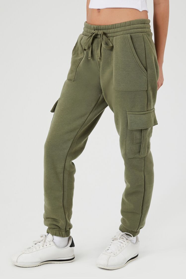 Drawstring Cargo Joggers