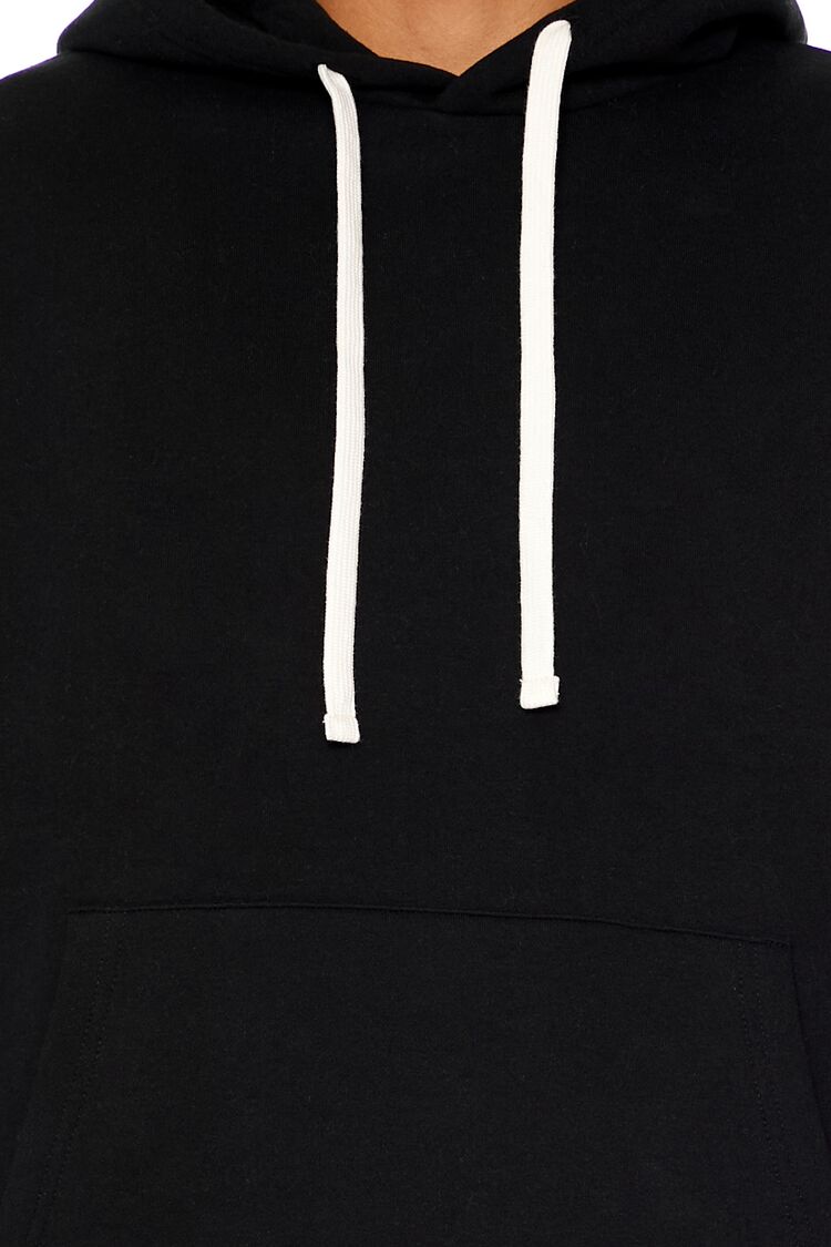Cotton-Blend Drop-Sleeve Hoodie